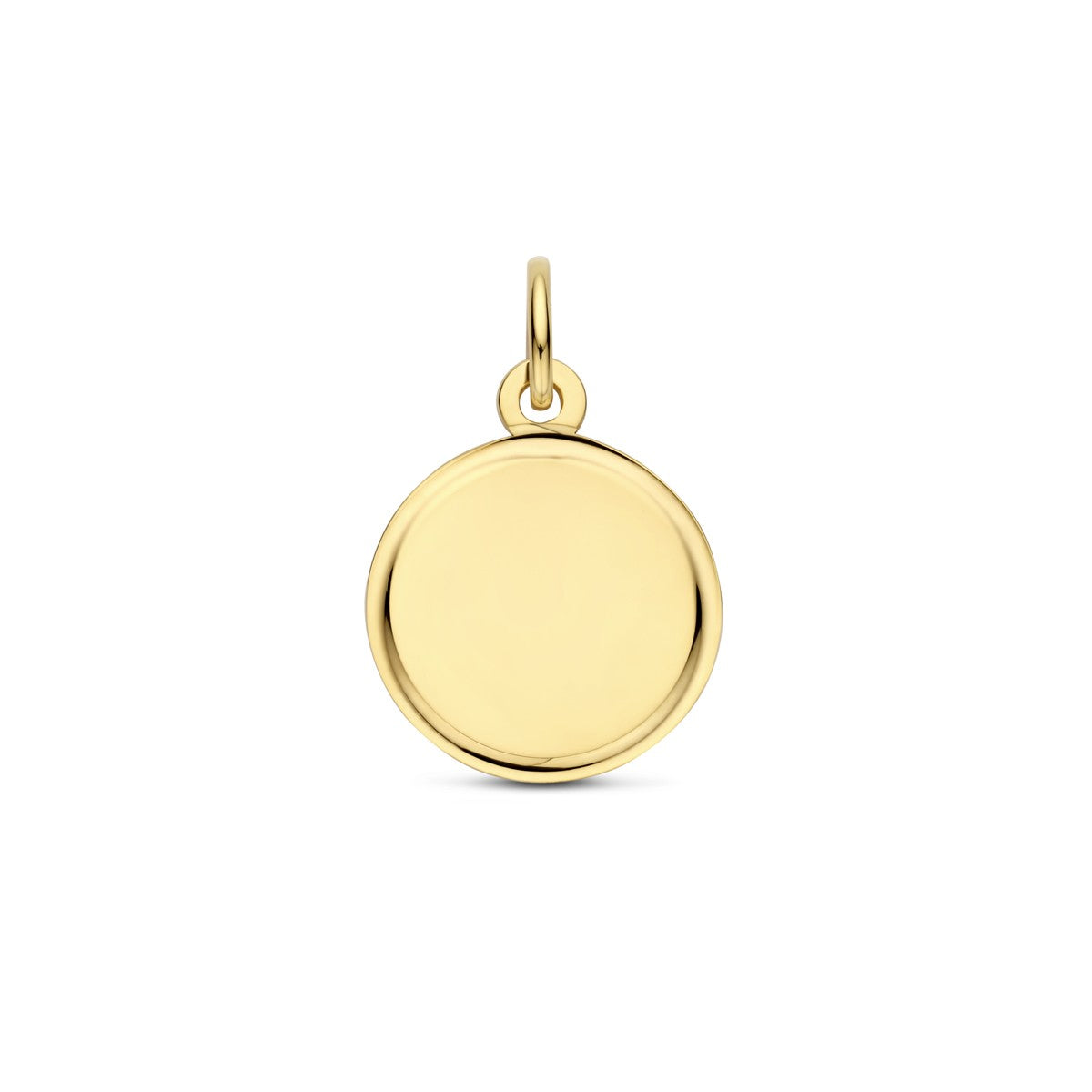 14K geelgoud graveerhanger 18 mm 4033125 - PansiteNederland.nl