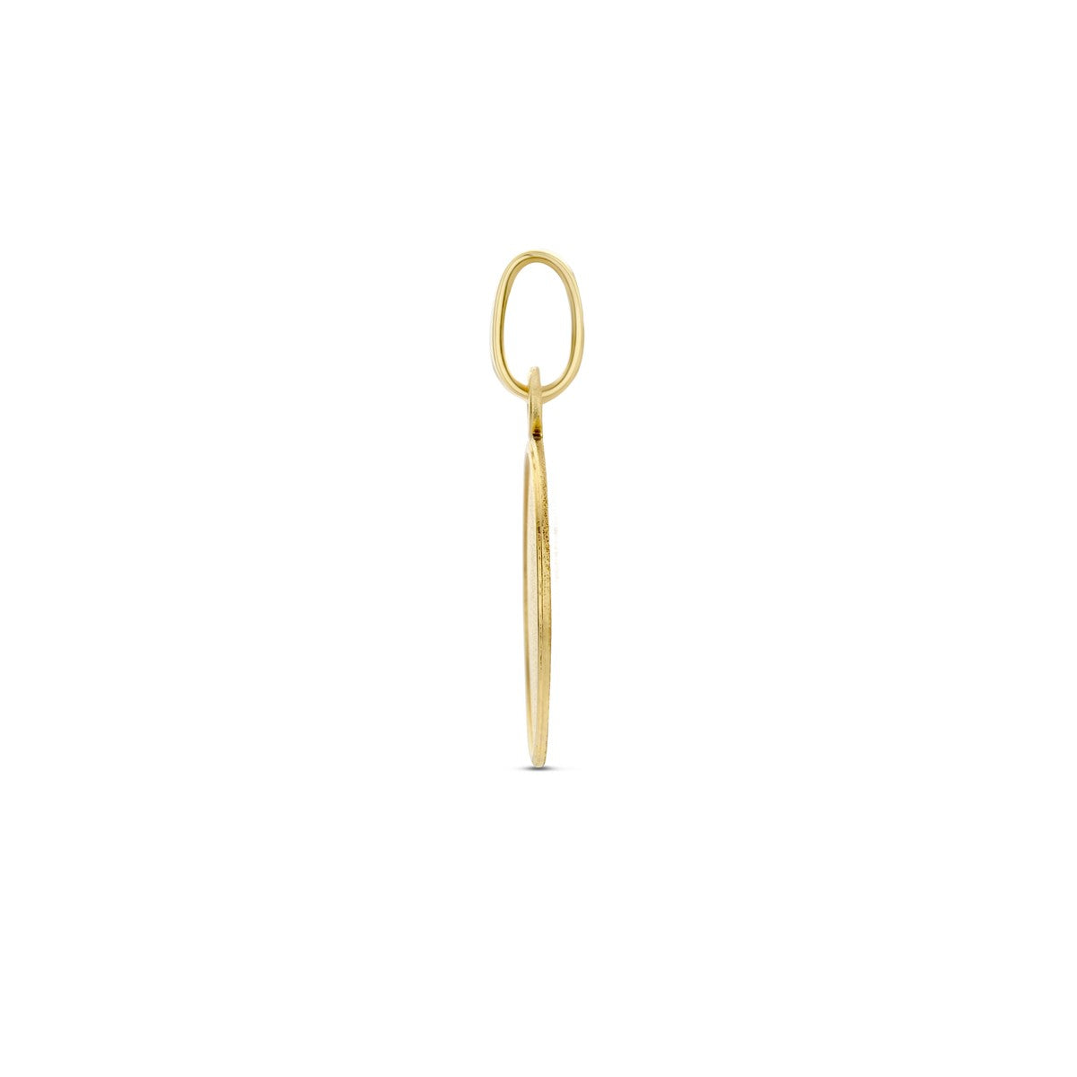 14K geelgoud graveerhanger 18 mm 4033131 - PansiteNederland.nl