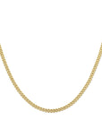 14K geelgoud collier panter 5 mm 43 cm 4033142