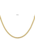 14K geelgoud collier panter 5 mm 43 cm 4033142