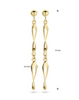 14K Geelgoud Oorhangers 47 Mm 4033155 - PansiteNederland.nl