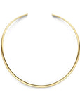 14K geelgoud collier spang ovale buis 4033161