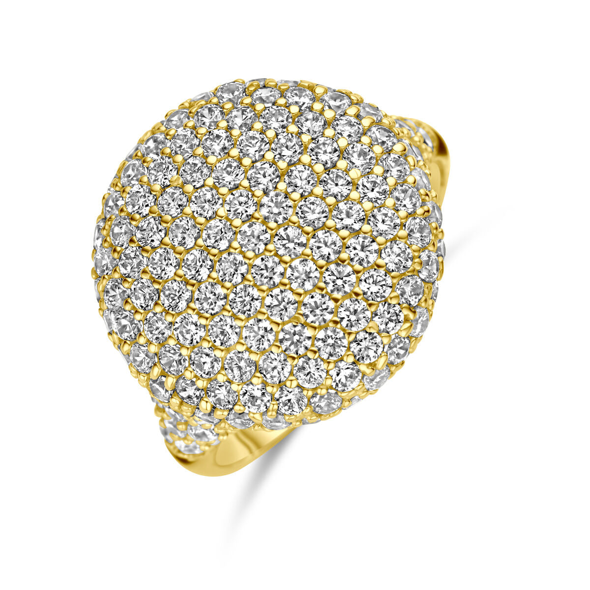 14K geelgoud Ring Zirkonia 14K Geelgoud - 4033177 - PansiteNederland.nl