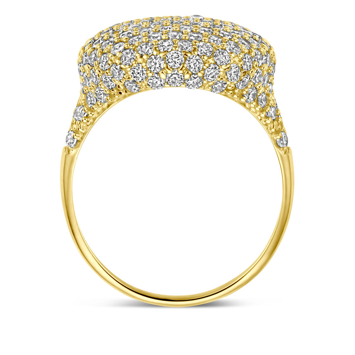 14K geelgoud Ring Zirkonia 14K Geelgoud - 4033177 - PansiteNederland.nl