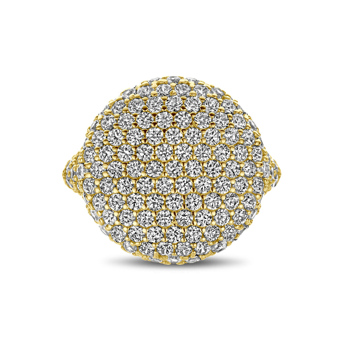 14K geelgoud Ring Zirkonia 14K Geelgoud - 4033177 - PansiteNederland.nl