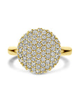14K geelgoud Ring Zirkonia 14K Geelgoud - 4033181