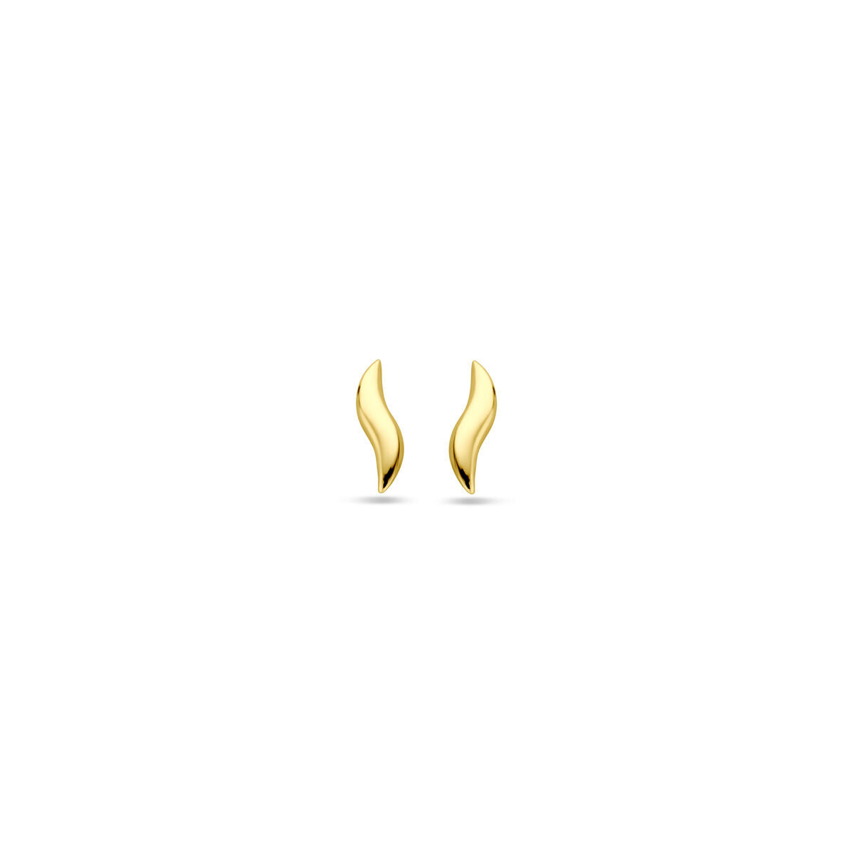14K geelgoud oorknoppen 7,5 mm - 4033197