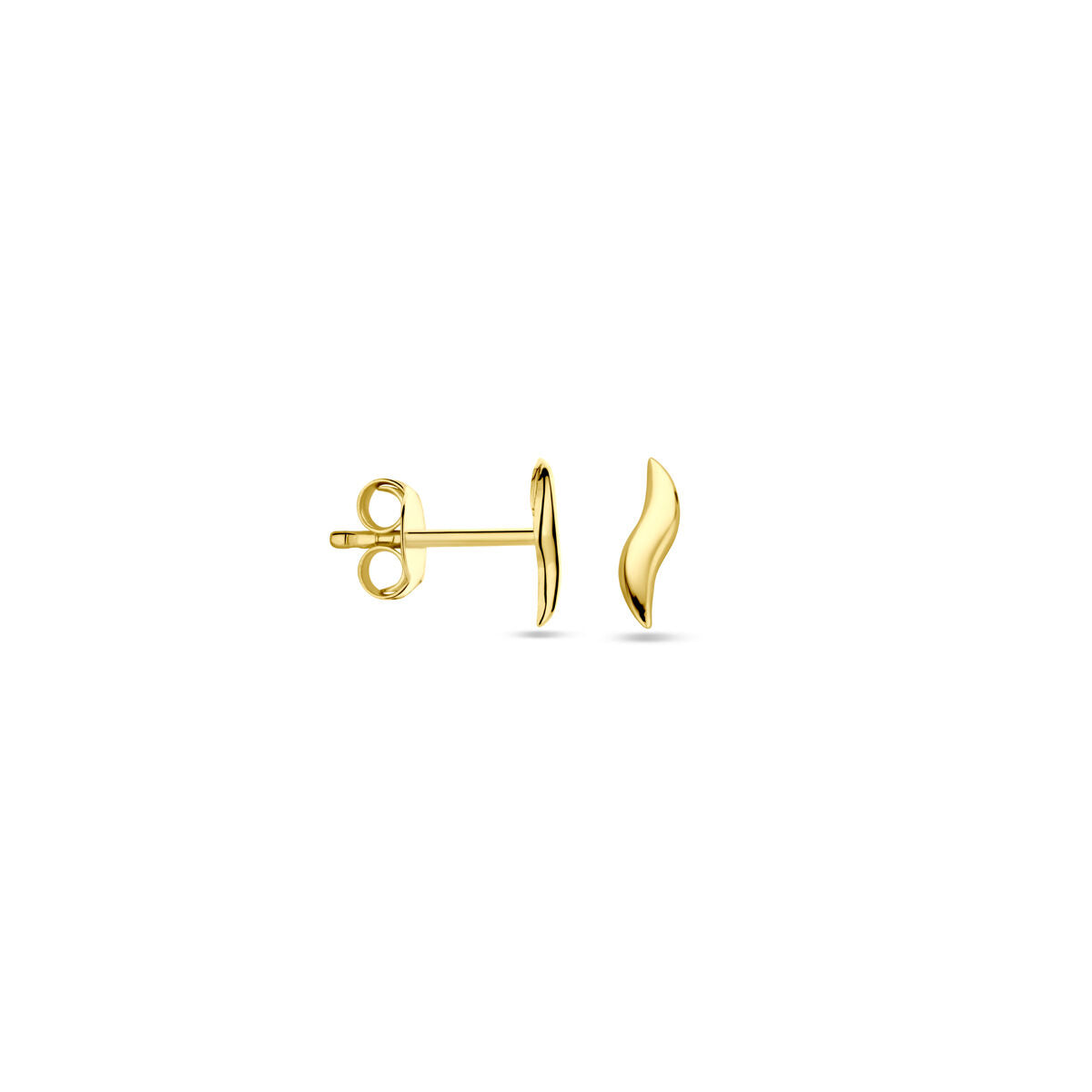 14K geelgoud oorknoppen 7,5 mm - 4033197