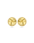 14K geelgoud oorknoppen knoop 17 mm - 4033237 - PansiteNederland.nl
