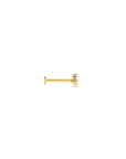 14K geelgoud flat back piercing zirkonia 3,5 mm - 4033251 - PansiteNederland.nl