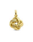 14K geelgoud hanger knoop 18 mm - 4033264 - PansiteNederland.nl
