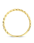 14K geelgoud Ring Gedraaid 14K Geelgoud - 4033363 - PansiteNederland.nl