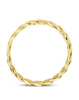 14K geelgoud Ring Schakel 14K Geelgoud - 4033368