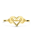 14K geelgoud ring hartjes - 4033373 - PansiteNederland.nl