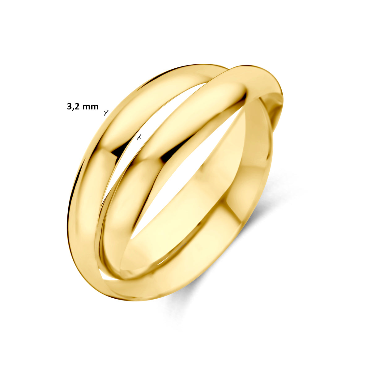 Ring 14K geelgoud