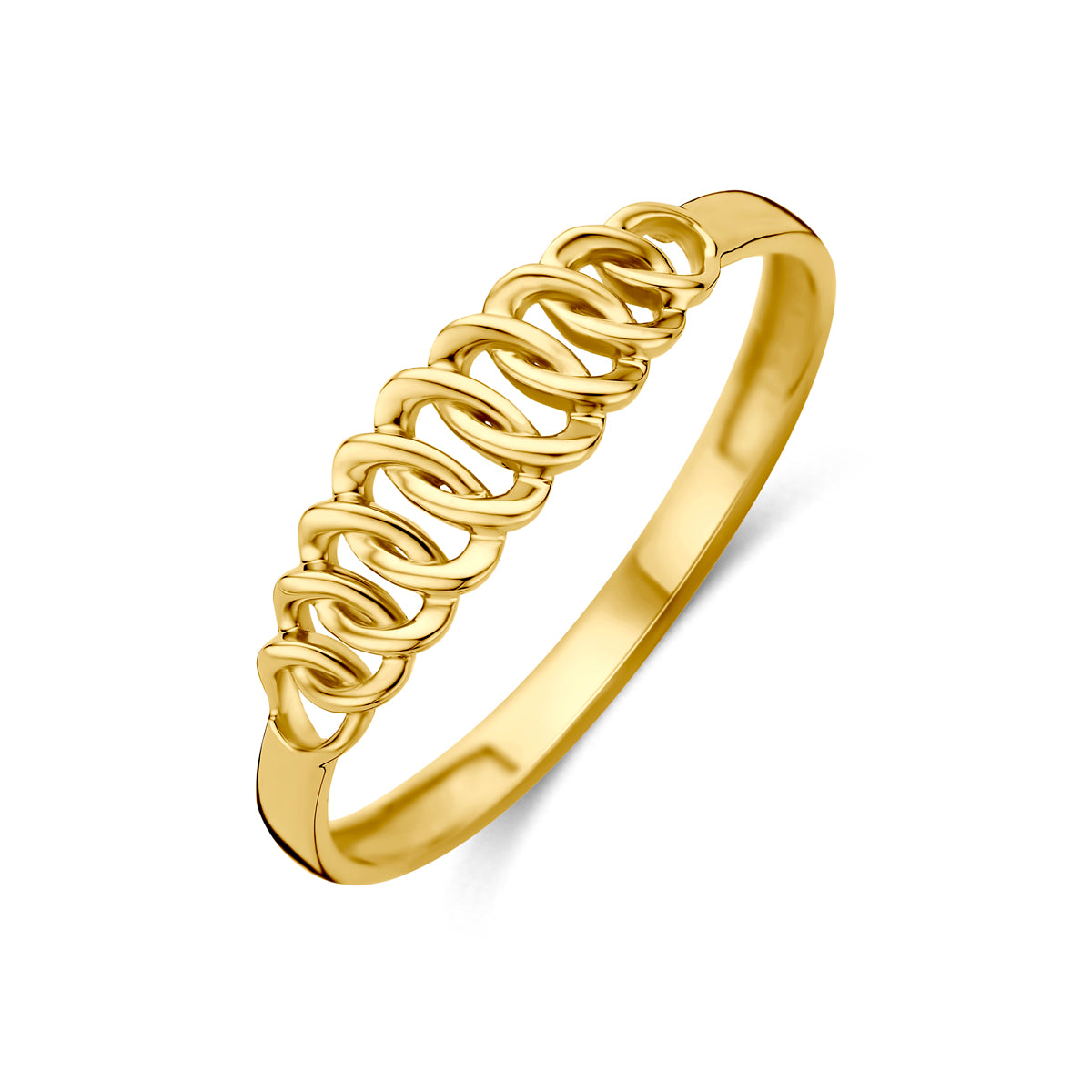 Ring 14K geelgoud