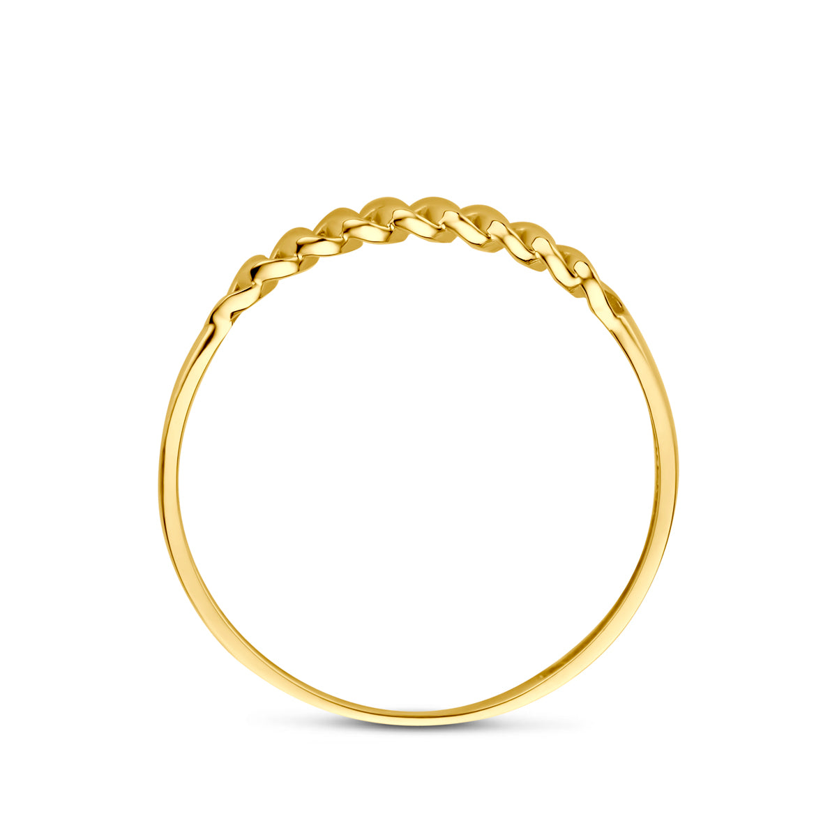 Ring 14K geelgoud