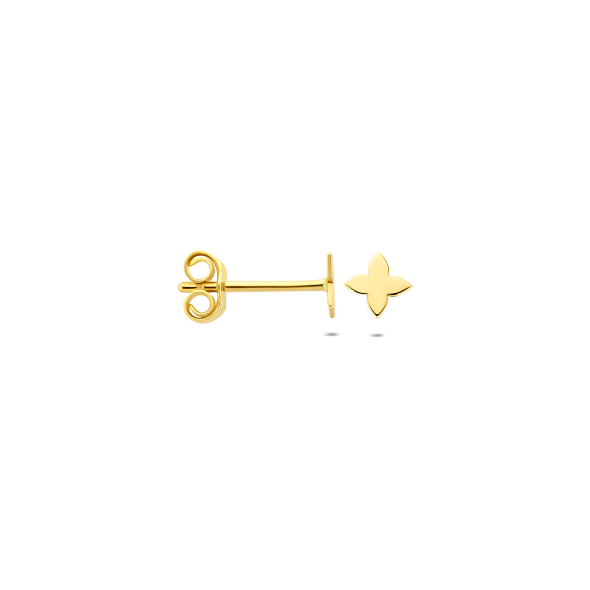Fantasy Collection Oorknoppen 14K geelgoud 4 mm - afbeelding 3