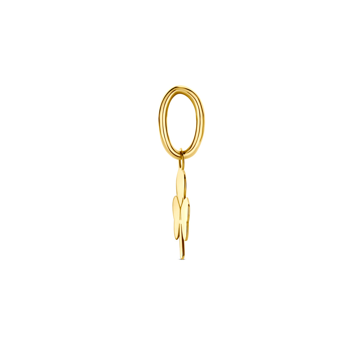 Fantasy Collection Hanger klaver 14K geelgoud 7 mm - afbeelding 3