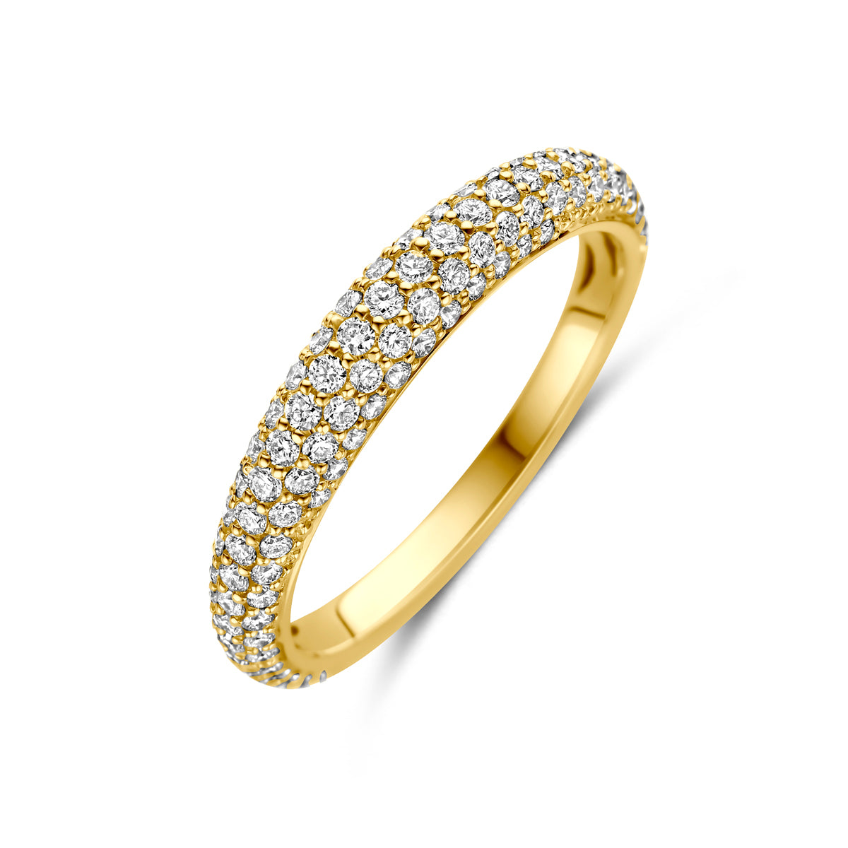 Fantasy Collection Ring diamant 14K geelgoud 0.79ct h si