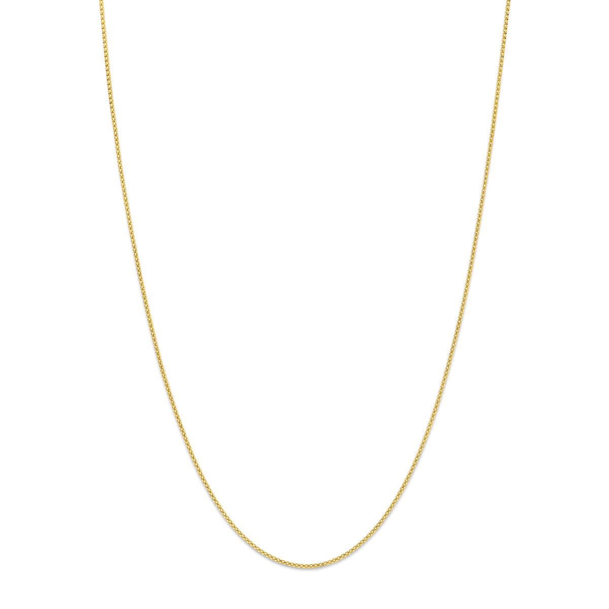 Fantasy Collection Collier 14K geelgoud 1,2 mm 42 + 3 cm