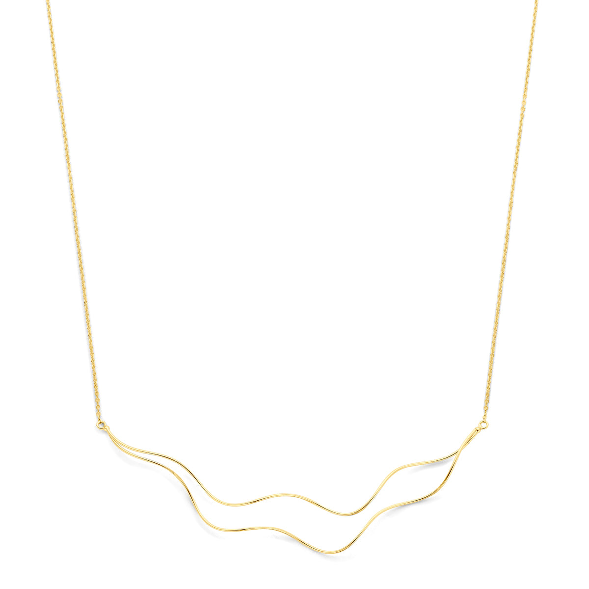 Fantasy Collection Collier 14K geelgoud 42 + 3 cm
