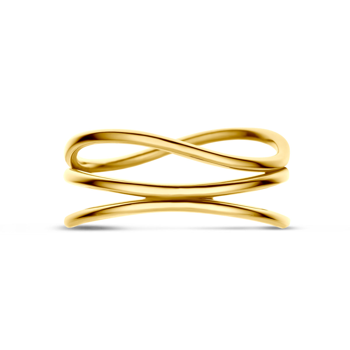 Ring 14K geelgoud 8.5 mm
