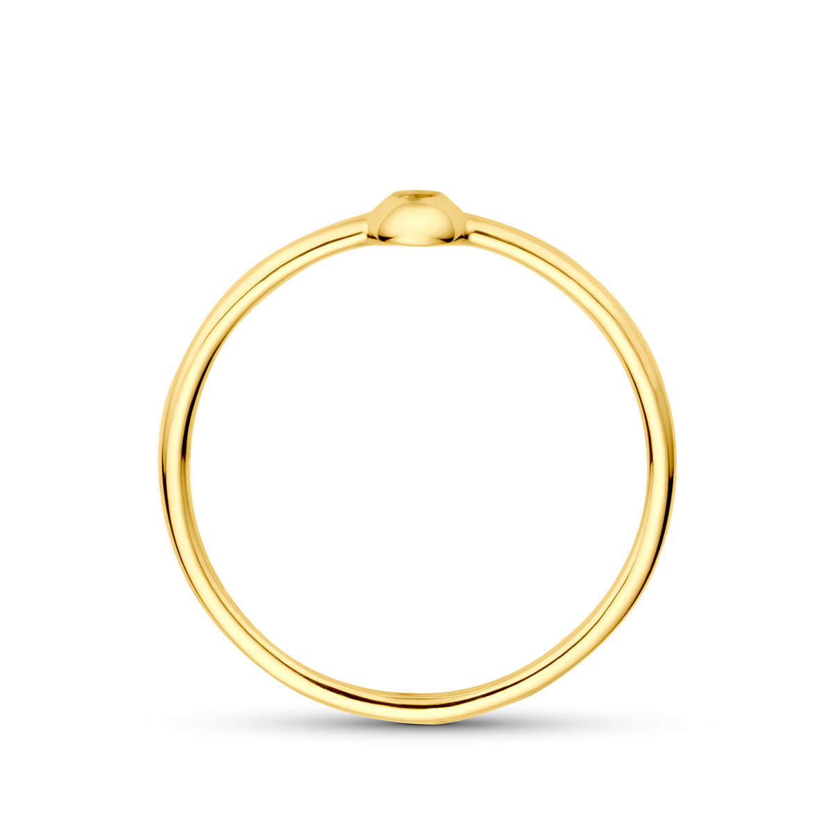 Fantasy Collection Ring diamant 14K geelgoud 0.009ct h si - afbeelding 3