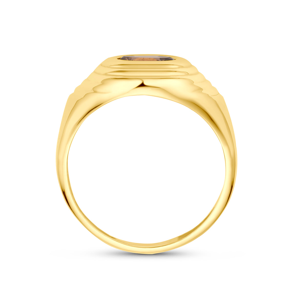 Fantasy Collection Ring rookkwarts 14K geelgoud - afbeelding 3