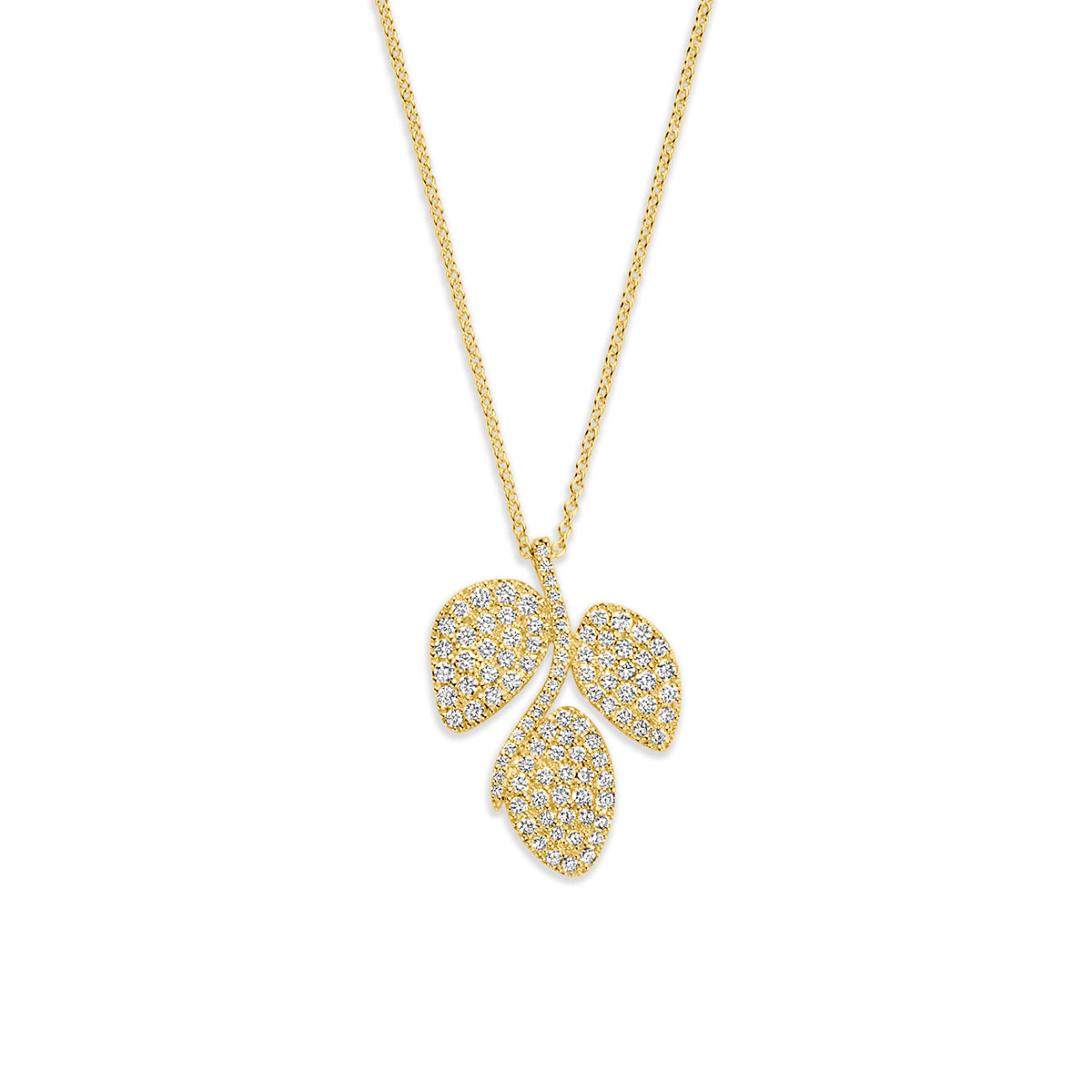 Fantasy Collection Collier diamant 14K geelgoud 0.60ct h si 42 - 43,5 - 45 cm