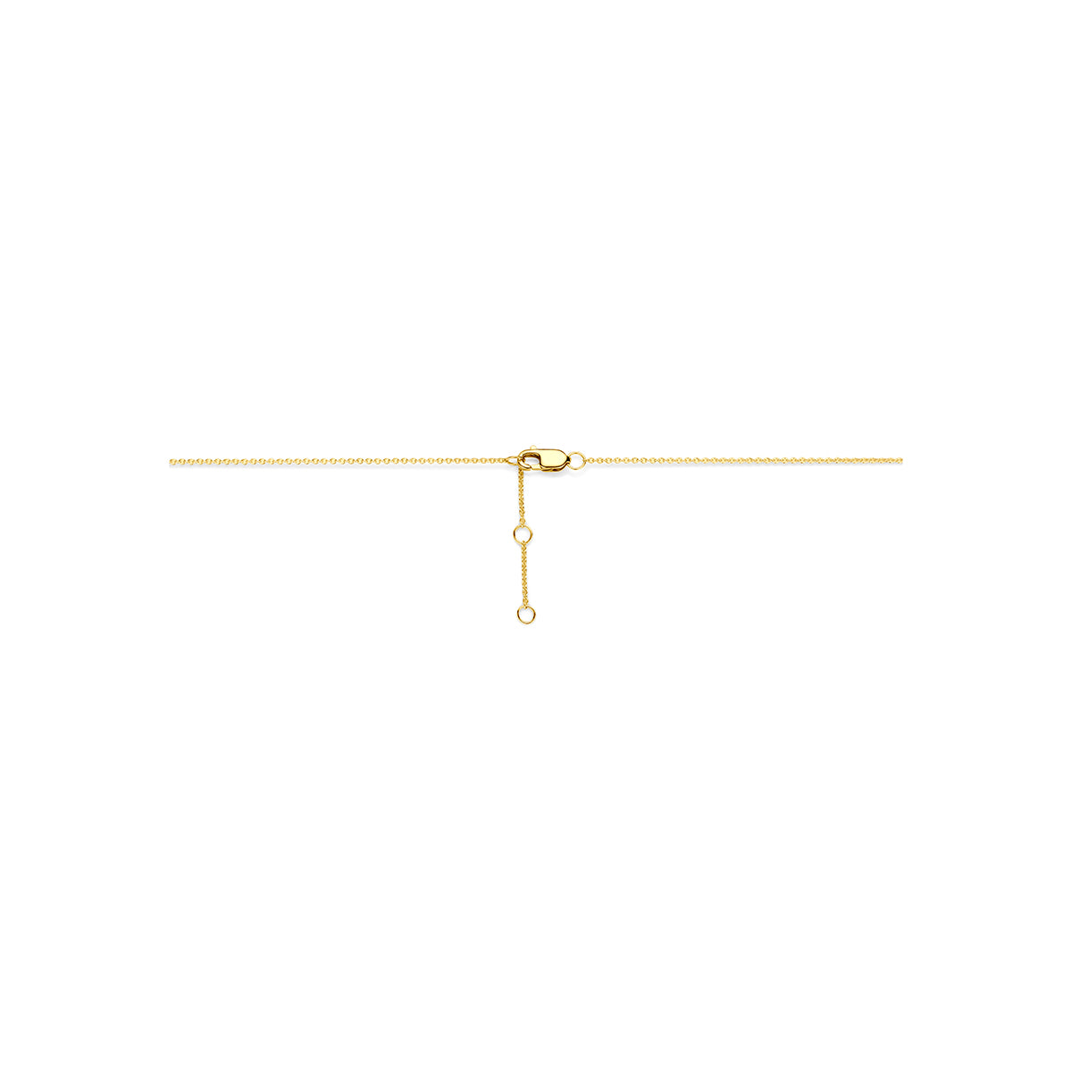 Fantasy Collection Collier diamant 14K geelgoud 0.15ct h si 42 - 43,5 - 45 cm - afbeelding 3