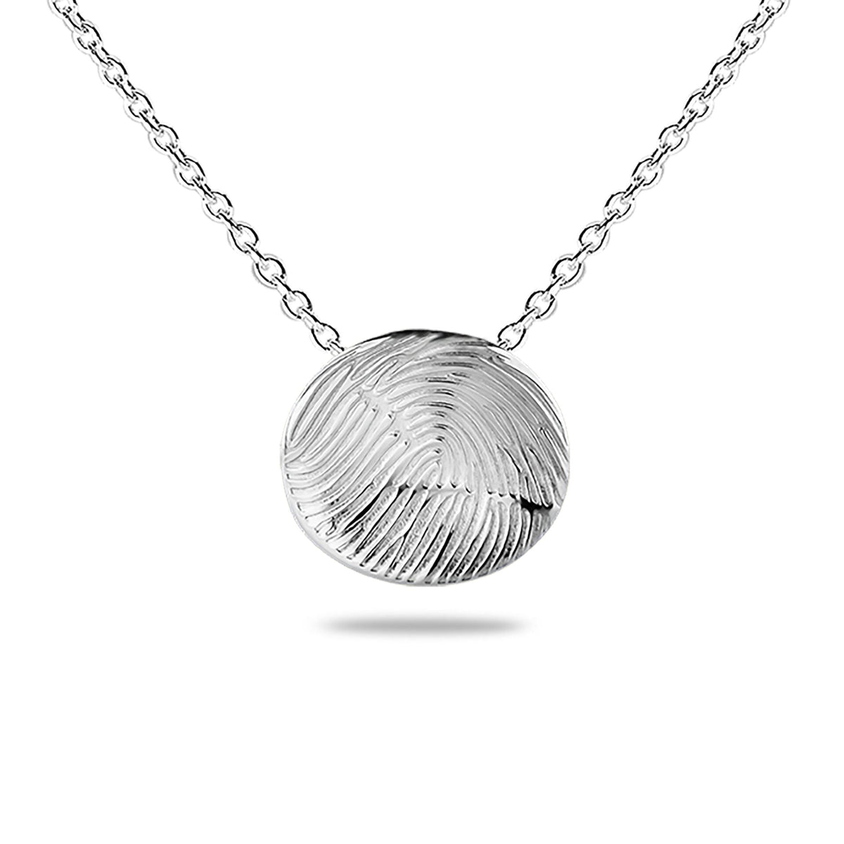 See You Vingerafdrukmunt organisch in zilver – 405 – afbeelding 1