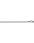 14K Witgoud Collier Gourmette 4-Zijdes Geslepen 1,2 mm 4100457 - PansiteNederland.nl