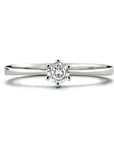 14K Witgouden Ring Met Zirkonia 4104814 - PansiteNederland.nl