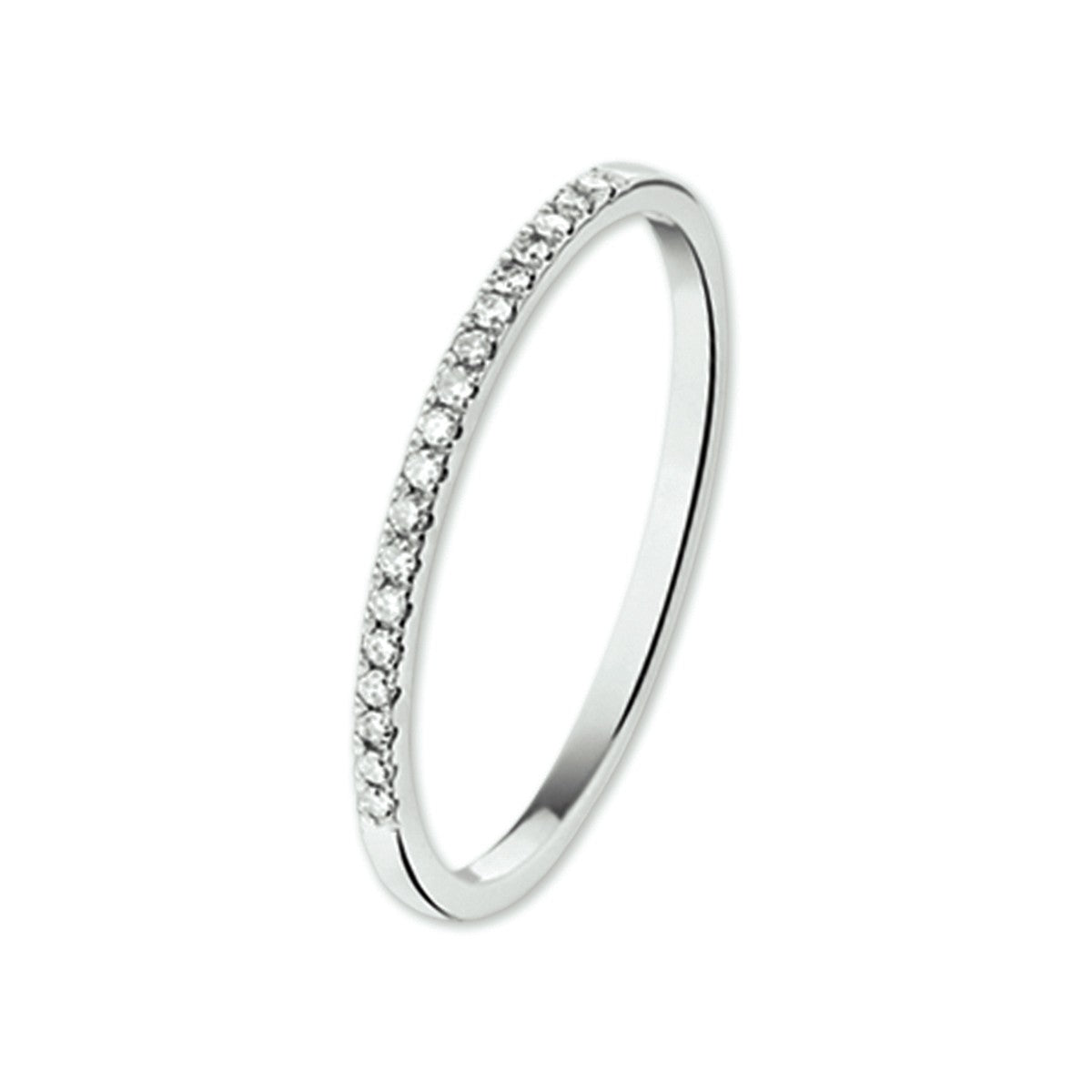 14K Witgouden Ring Diamant 0.09Ct H Si 4103076 - PansiteNederland.nl