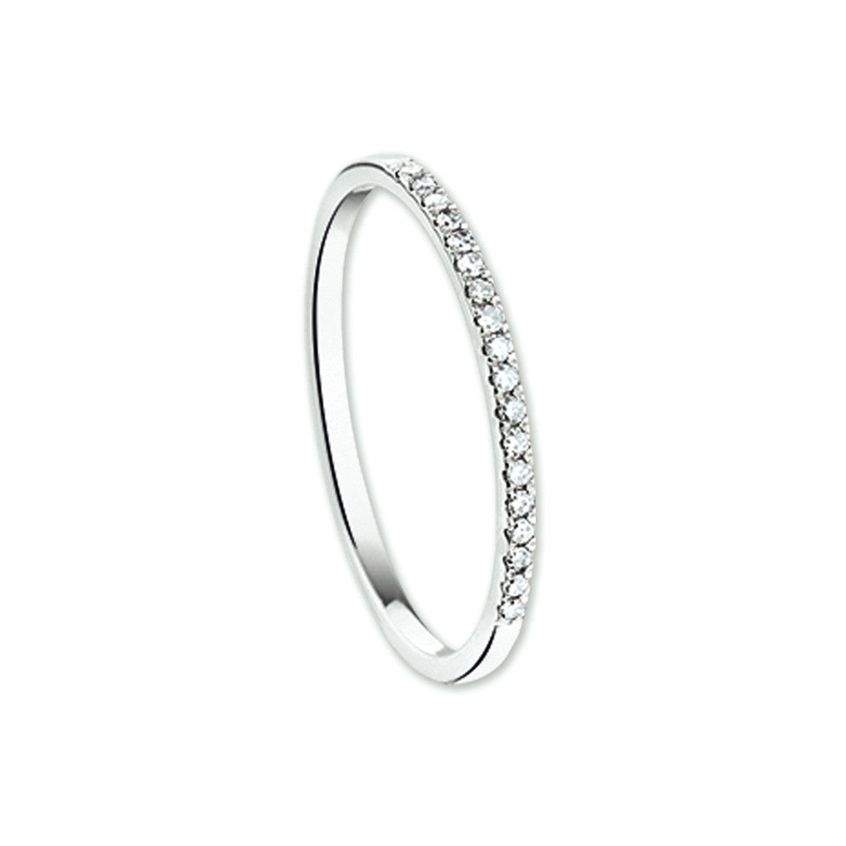 14K Witgouden Ring Diamant 0.09Ct H Si 4103076 - PansiteNederland.nl