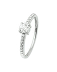 14K Witgouden Ring Met Zirkonia 4103251 - PansiteNederland.nl