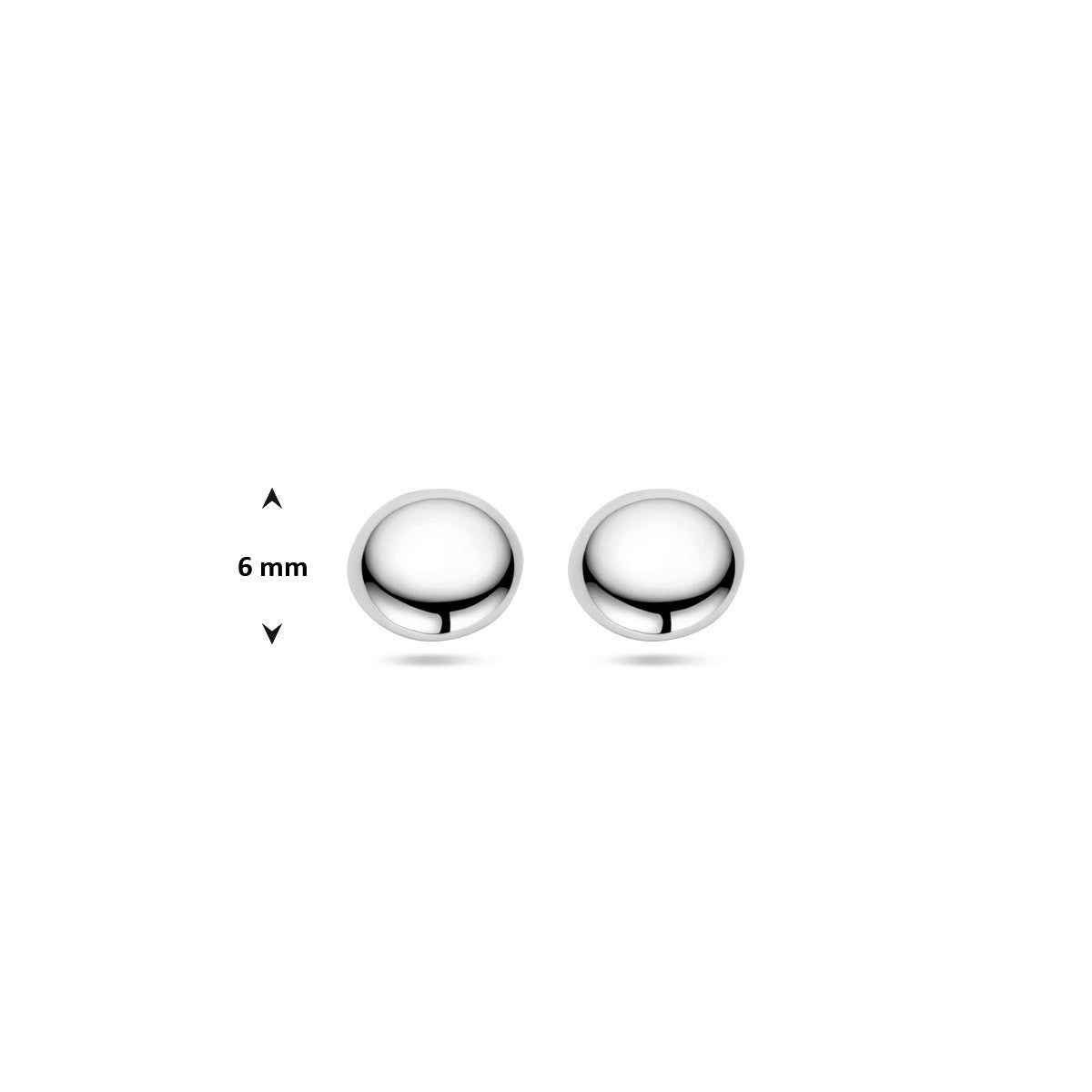 Oorbellen 14K witgoud