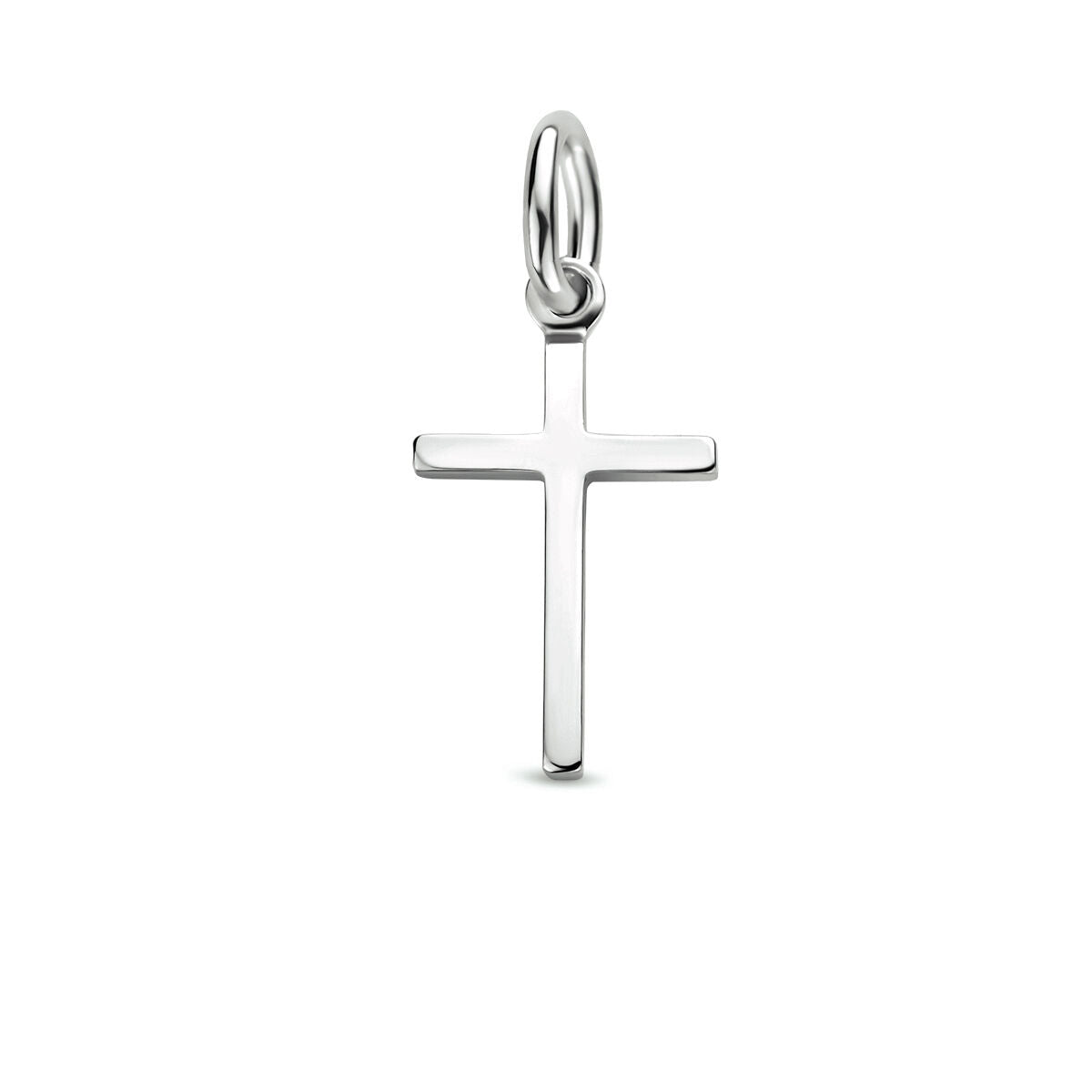 14K witgoud hanger kruis 4103443 - PansiteNederland.nl