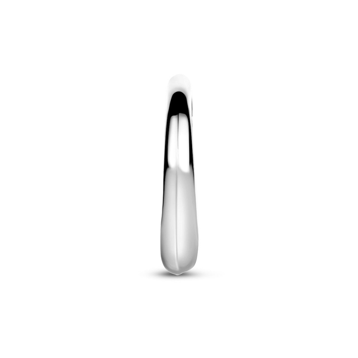 Hanger hart 12,5 mm 14K witgoud