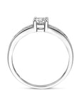 14K Witgouden Ring Met Zirkonia 4104751 - PansiteNederland.nl