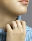 14K Witgouden Ring Met Zirkonia 4104757 - PansiteNederland.nl