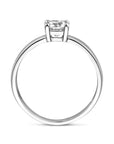 14K Witgouden Ring Met Zirkonia 4104801 - PansiteNederland.nl