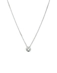 14K witgoud collier diamant 0.05ct h si 41 - 43 - 45 cm 4104809