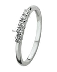 14K Witgouden Ring Met Zirkonia 4105087 - PansiteNederland.nl