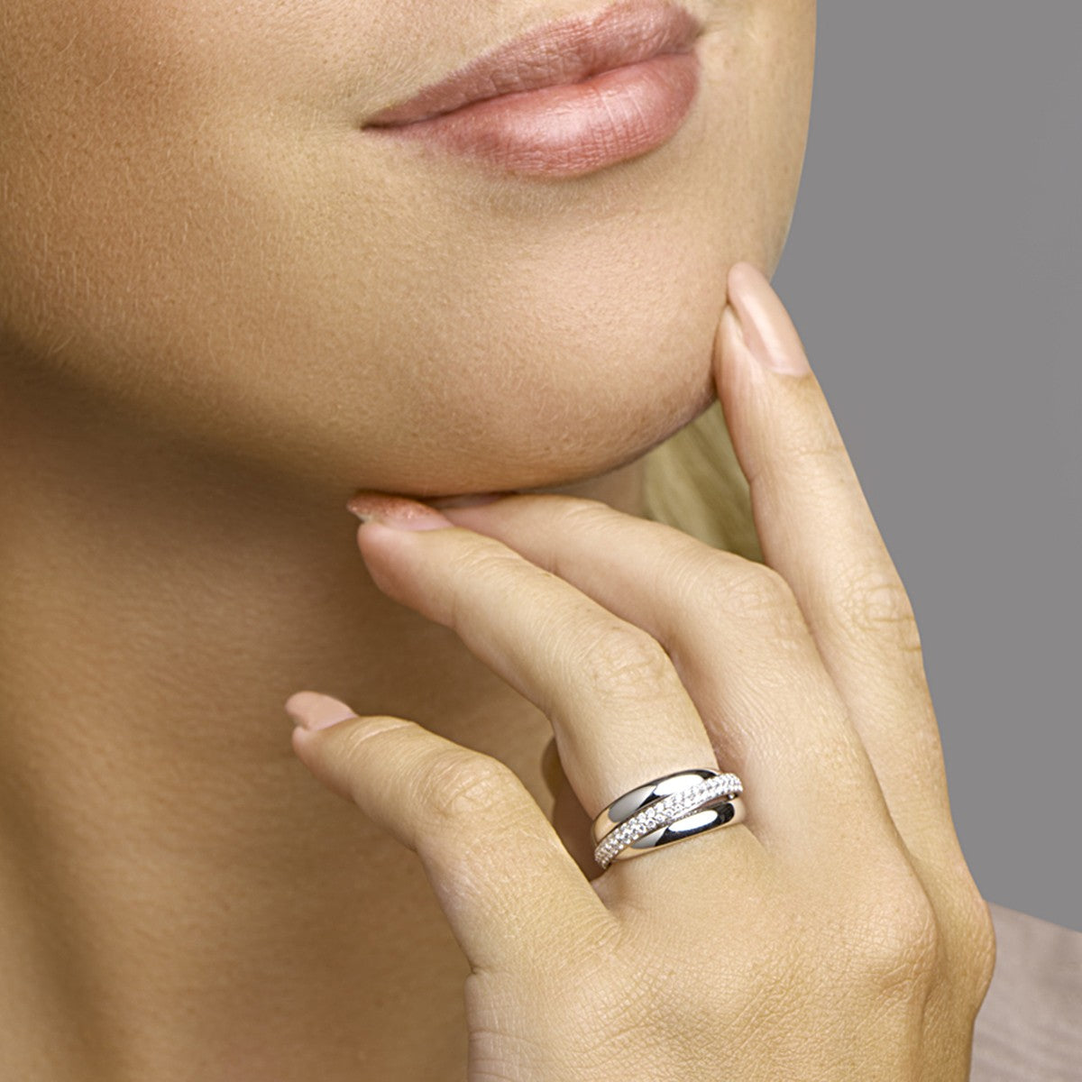 14K Witgouden Ring Diamant 0.47Ct H Si 4105294 - PansiteNederland.nl