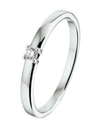 Witgouden 14k Ring diamant 0.05ct H SI - PSN4105346, exclusief en kwalitatief hoogwaardig. Ontdek nu!