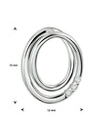 14K witgoud hanger diamant 0.04ct h si 4105430 - PansiteNederland.nl