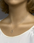 14K witgoud hanger diamant 0.09ct h si 4105589 - PansiteNederland.nl
