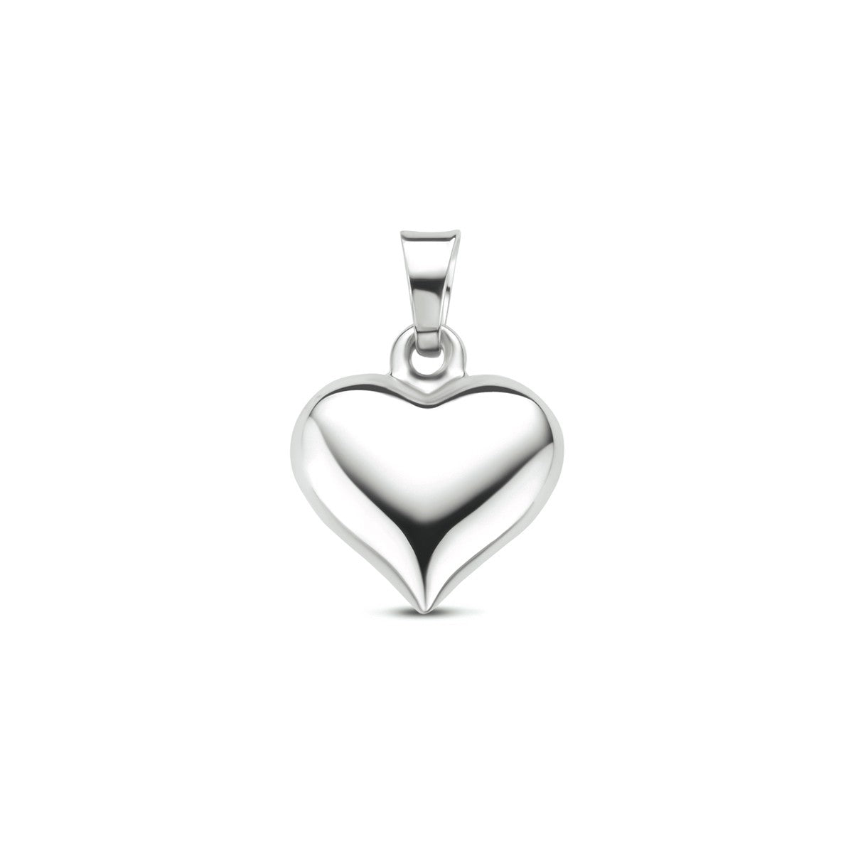 14K witgoud hanger hartje 4105599 - PansiteNederland.nl